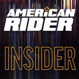 The King of the Baggers field rounding a turn at a 2026 MotoAmerica round, full pack of Road Glides and Indian Challengers